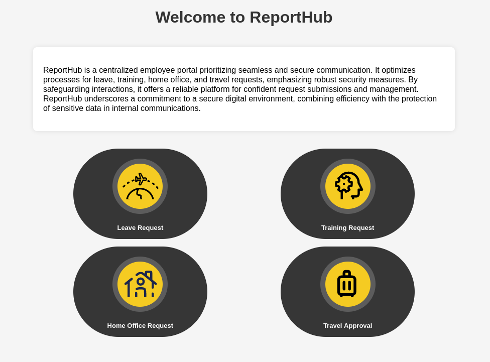 Report Portal Dashboard